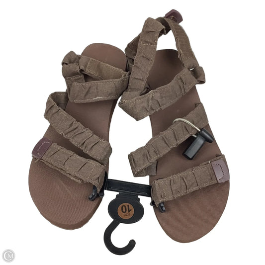 Sandals Flats By American Eagle In Brown, Size: 10
