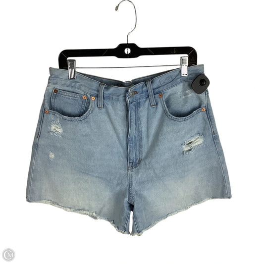 Shorts By Madewell In Blue Denim, Size: 8 (30)