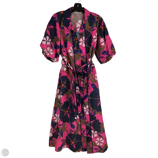 Dress Party Long By Crown And Ivy In Floral Print, Size: L