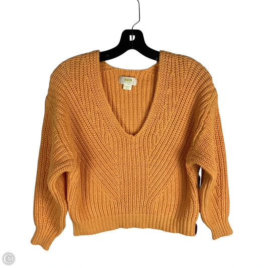 Sweater By Maeve In Orange, Size: Xxs