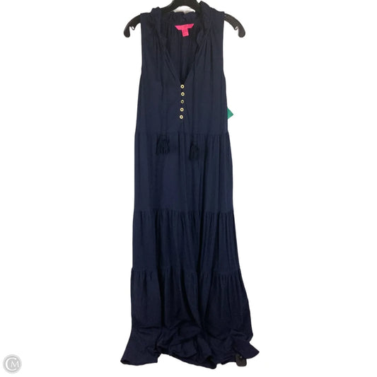 Dress Designer By Lilly Pulitzer In Navy, Size: Xs