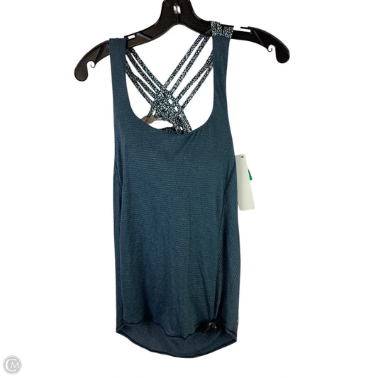 Athletic Tank Top By Lululemon In Blue, Size: 4