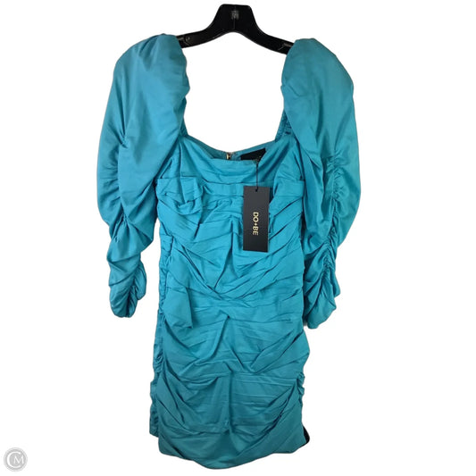 Dress Party Short By Do + Be In Blue, Size: M