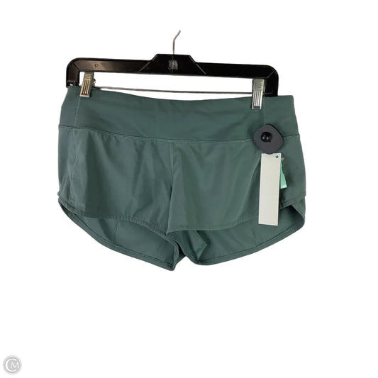 Athletic Shorts By Lululemon In Green, Size: 6
