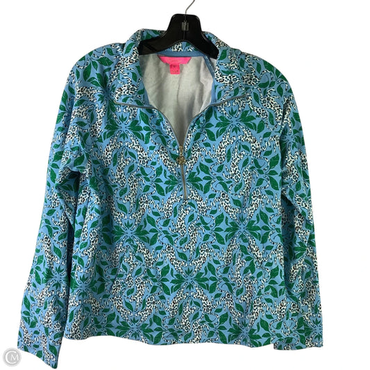 Sweatshirt Designer By Lilly Pulitzer In Blue, Size: M