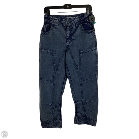 Jeans Wide Leg By We The Free In Blue Denim, Size: 4