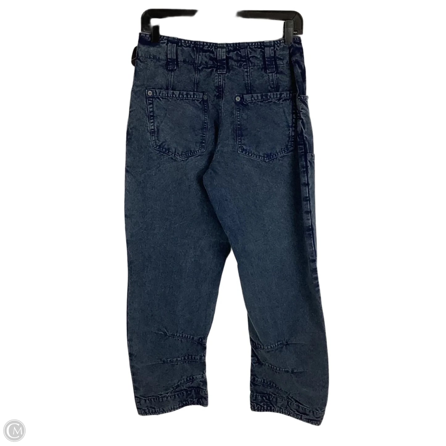 Jeans Wide Leg By We The Free In Blue Denim, Size: 4