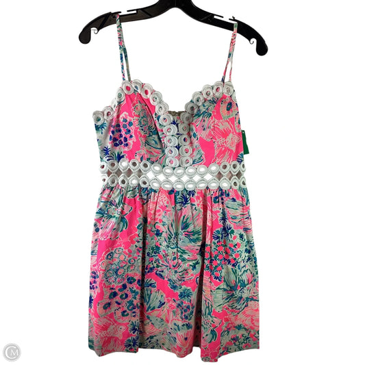 Dress Designer By Lilly Pulitzer In Pink, Size: 10