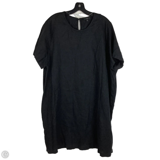 Dress Casual Midi By J. Crew In Black, Size: 3x