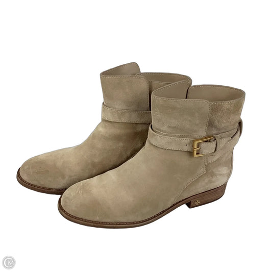 Boots Designer By Tory Burch In Brown, Size: 9