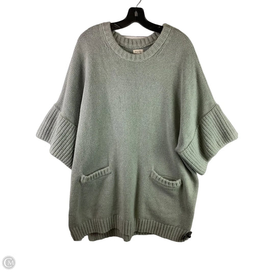 Sweater Short Sleeve By Pilcro In Grey, Size: Xl