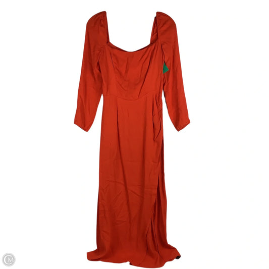 Dress Casual Maxi By Reformation In Red, Size: 6