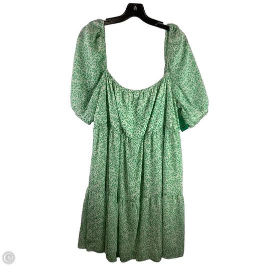 Dress Casual Short By Nasty Gal In Green, Size: 18