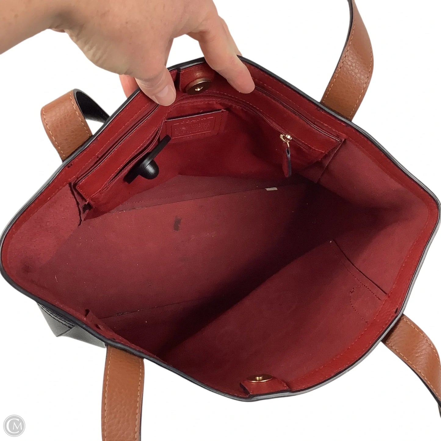 Handbag Designer By Coach, Size: Medium