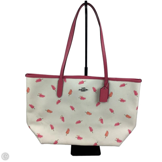 Handbag Designer By Coach, Size: Large