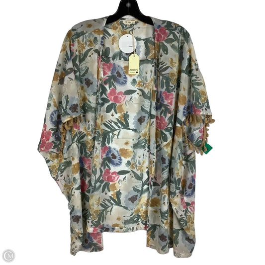 Kimono By Jodifl In Floral Print, Size: L