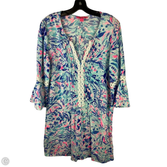 Dress Designer By Lilly Pulitzer In Blue, Size: M