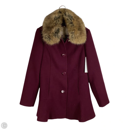 Coat Designer By Kate Spade In Purple, Size: S