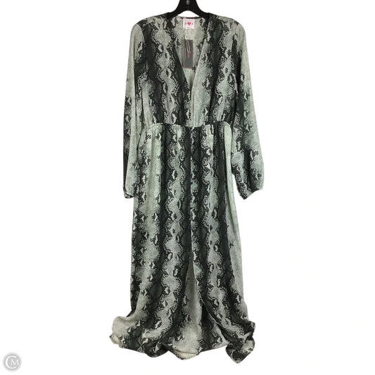 Dress Casual Maxi By Buddy Love In Green, Size: M