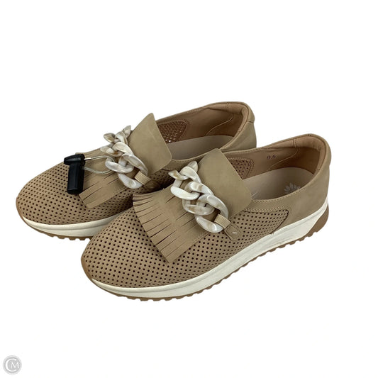 Shoes Heels Platform By Yellow Box In Tan, Size: 9.5