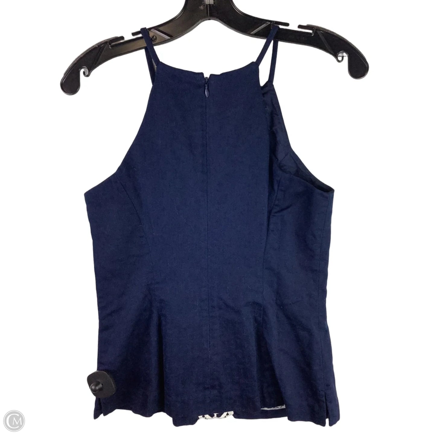 Top Sleeveless Designer By Lilly Pulitzer In Navy, Size: 2