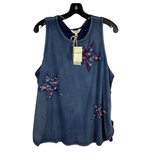 Top Sleeveless By Lucky Brand  Size: 2x