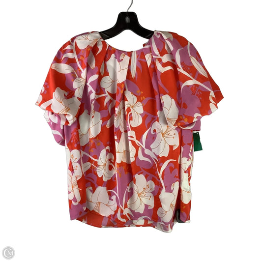 Top Short Sleeve By Entro In Pink, Size: M