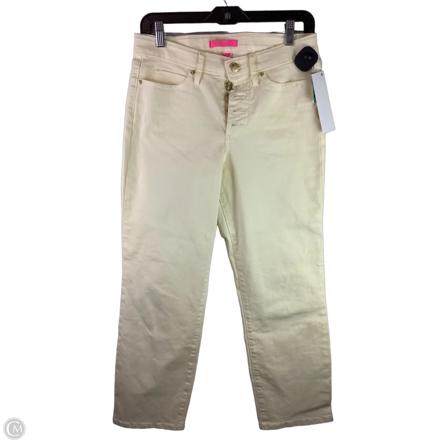 Pants Designer By Lilly Pulitzer In Yellow, Size: 6