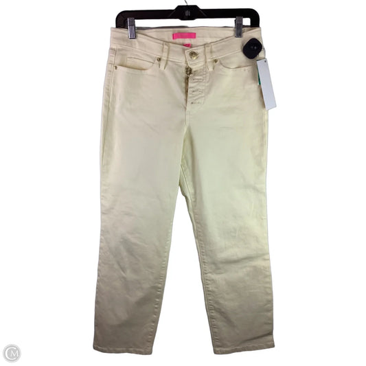 Pants Designer By Lilly Pulitzer In Yellow, Size: 6