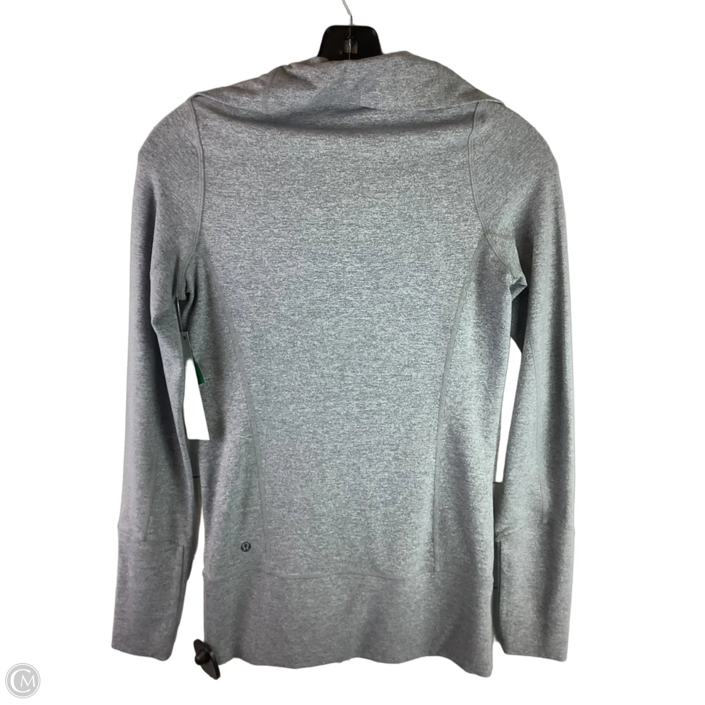 Athletic Jacket By Lululemon In Grey, Size: 2