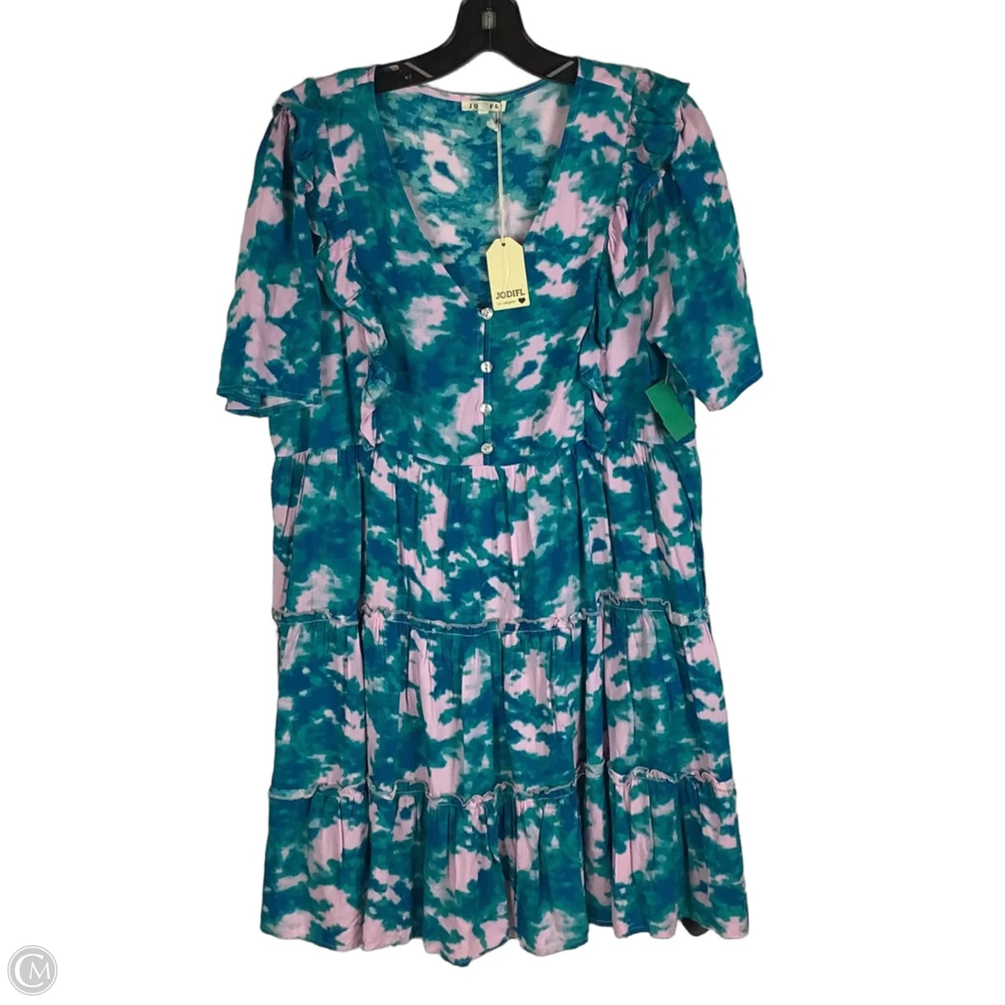 Dress Casual Midi By Jodifl In Blue, Size: L