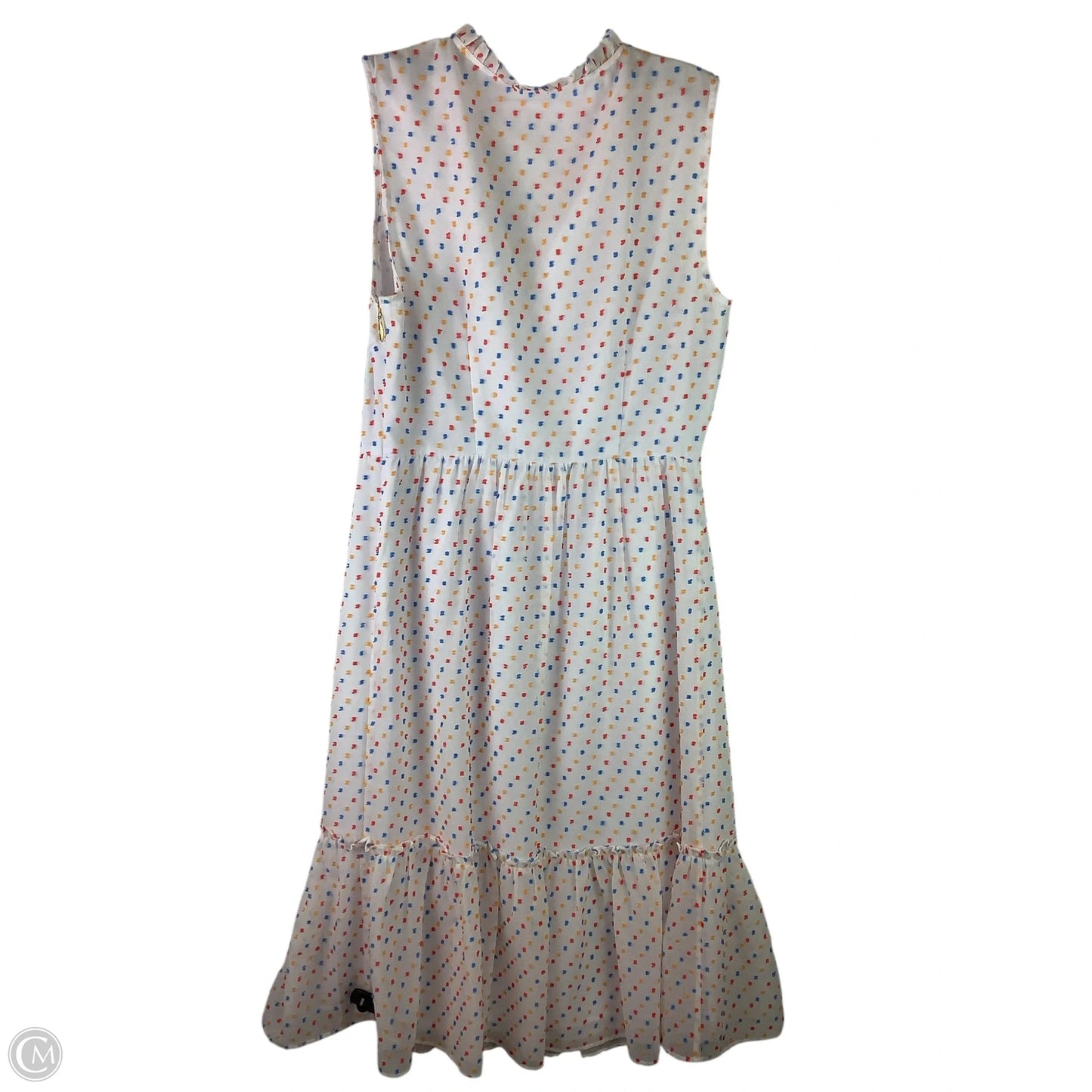 Dress Casual Midi By Draper James In White, Size: 4