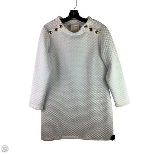 Dress Casual Short By Sail To Sable In White, Size: M