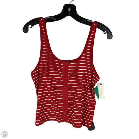 Top Sleeveless By Pilcro In Striped Pattern, Size: S