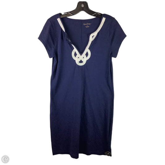 Dress Designer By Lilly Pulitzer In Blue, Size: M