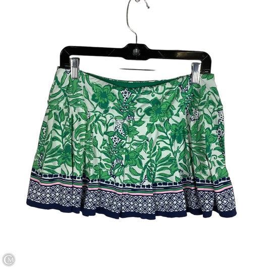 Skort Designer By Lilly Pulitzer In Green, Size: L