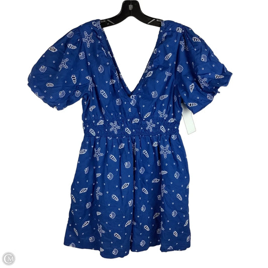 Dress Designer By Lilly Pulitzer In Blue, Size: 12