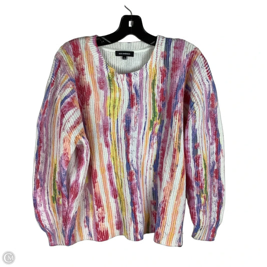 Sweater By 525 America In Multi-colored, Size: L