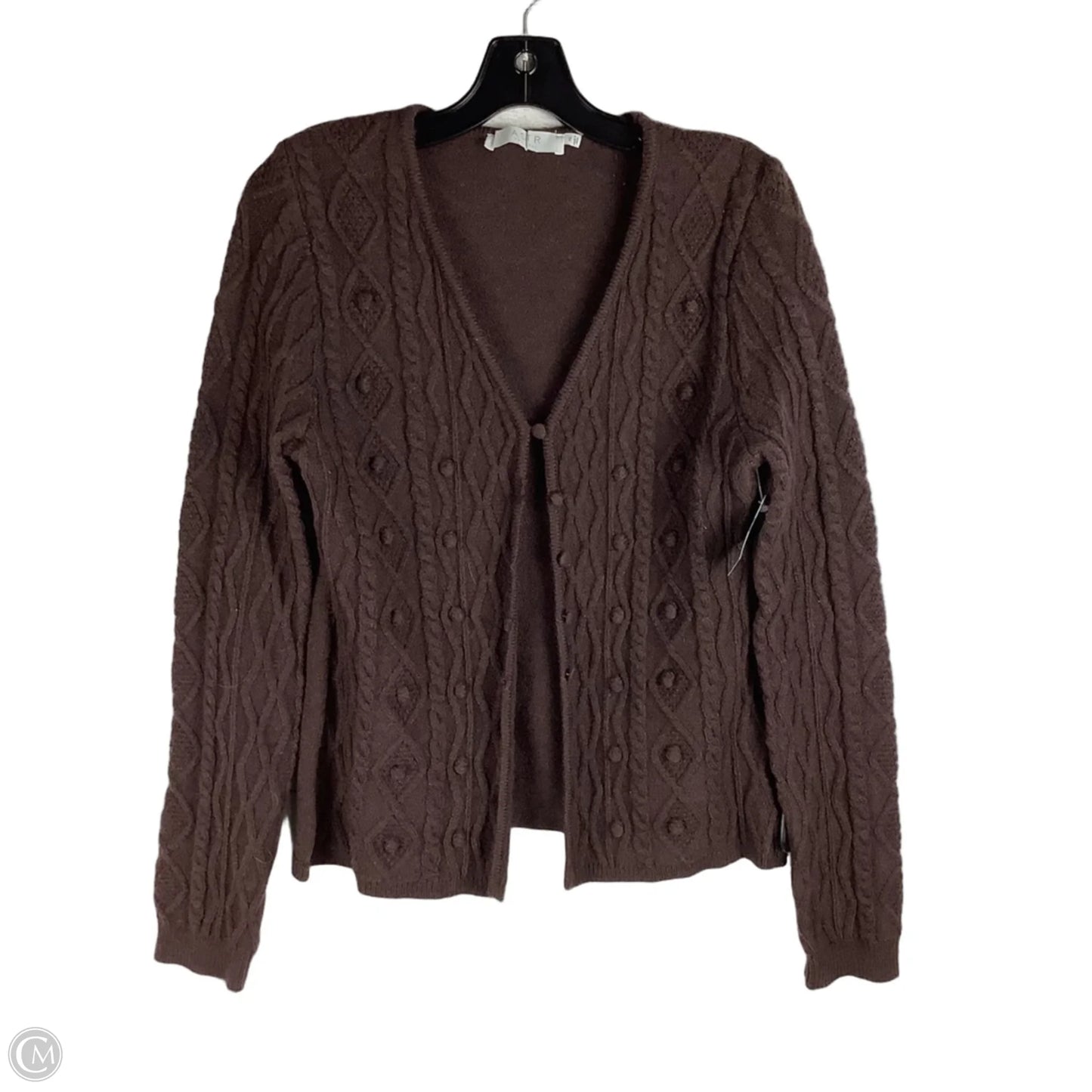 Sweater Cardigan By Astr The Label In Brown, Size: Xl