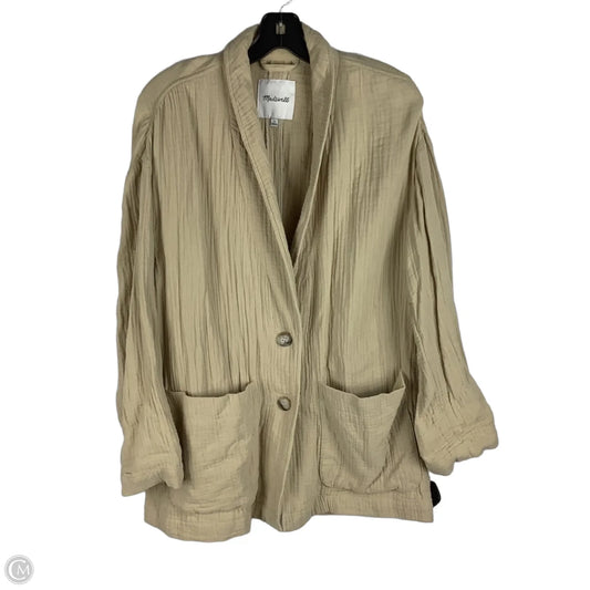 Blazer By Madewell In Tan, Size: L