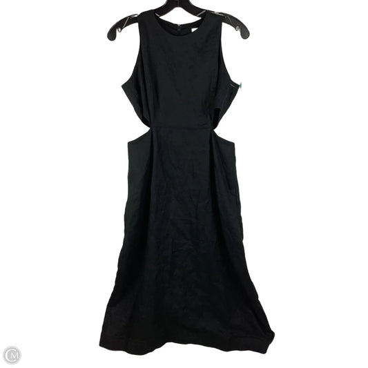 Dress Casual Midi By Boden In Black, Size: 6p