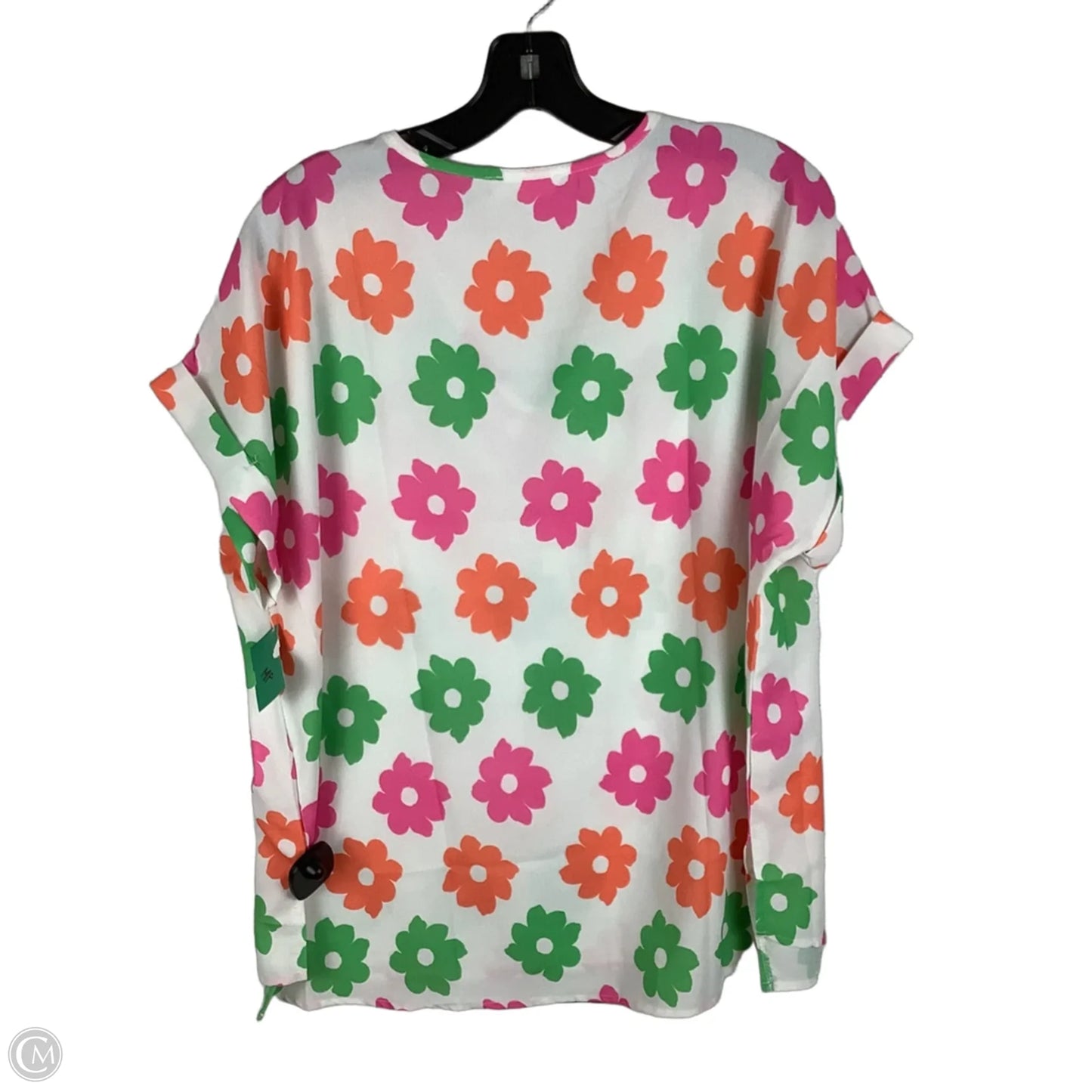 Top Short Sleeve By First Love In Floral Print, Size: S