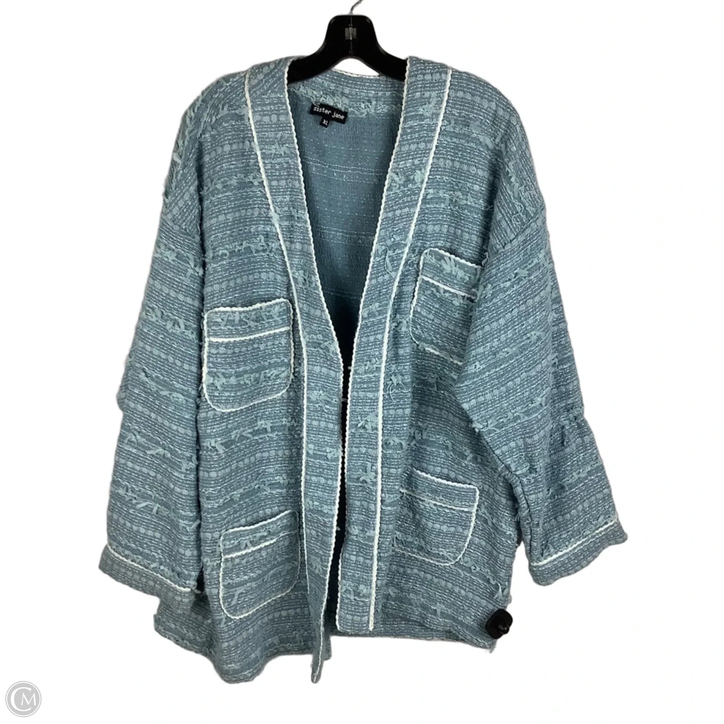 Cardigan By Cmc In Blue, Size: Xl