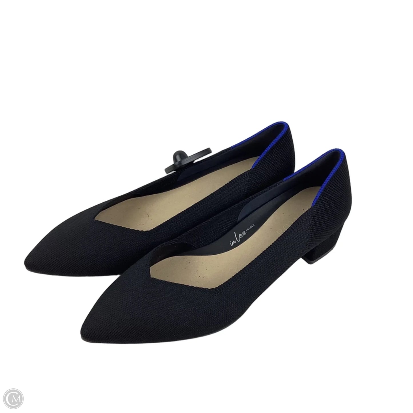 Shoes Heels Block By Rothys In Black, Size: 9.5