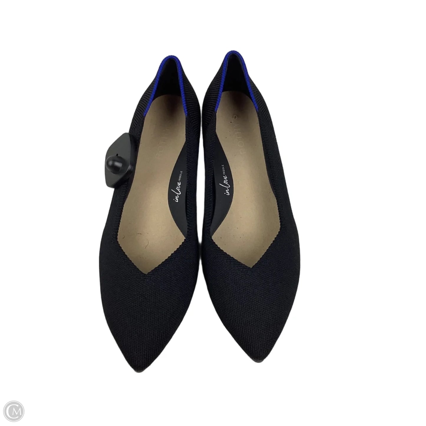Shoes Heels Block By Rothys In Black, Size: 9.5