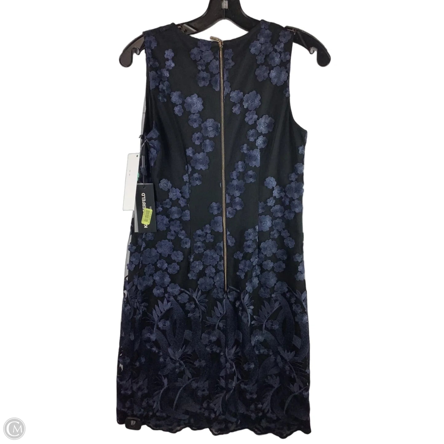 Dress Designer By Karl Lagerfeld In Navy, Size: 2