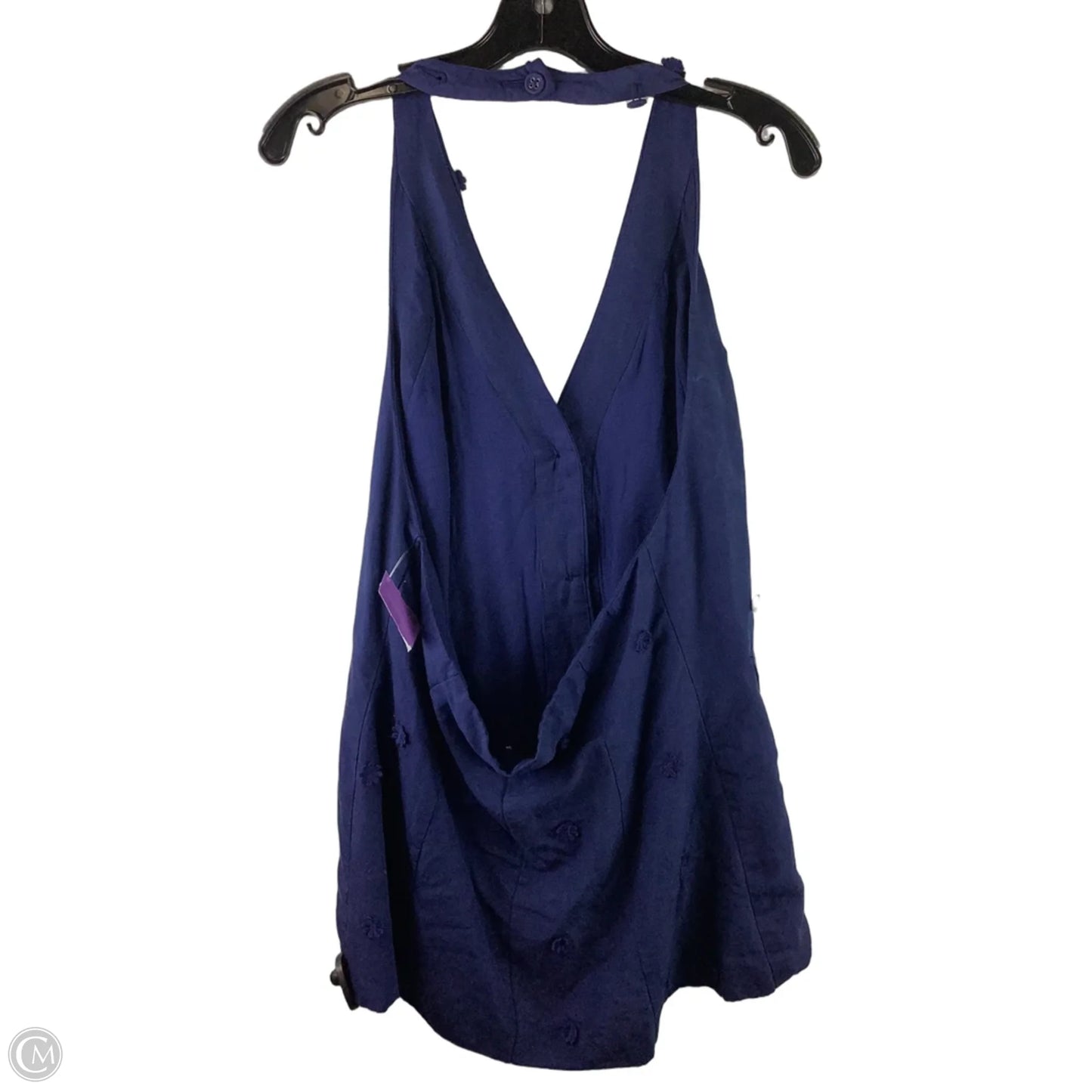 Top Sleeveless By Maeve In Blue, Size: L