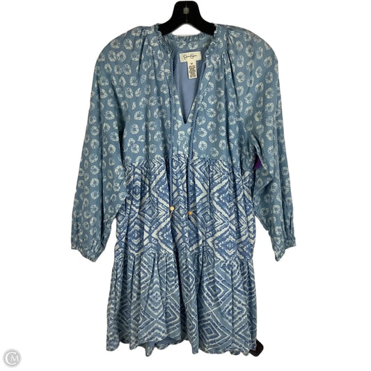 Dress Casual Short By Jessica Simpson In Blue, Size: M