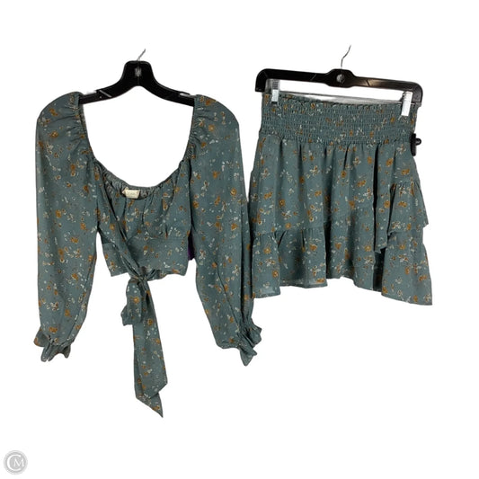 Skirt Set 2pc By Altard State In Green, Size: S