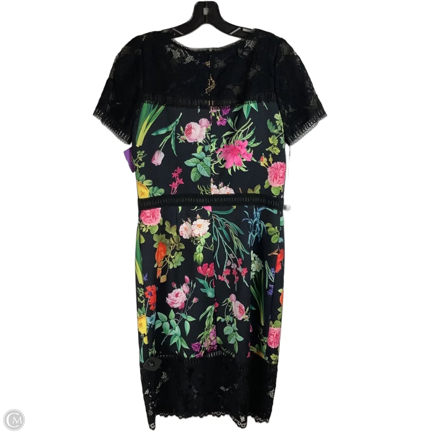 Dress Work By Clothes Mentor In Floral Print, Size: 8